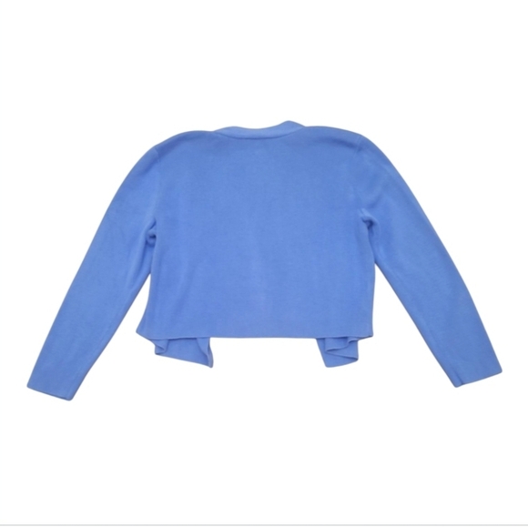 Talbots Classic Dress Shrug Short Cardigan Blue Size Extra Small - Picture 4 of 12